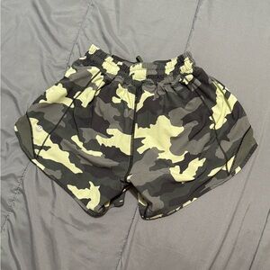 Lululemon camo hotty hot shorts